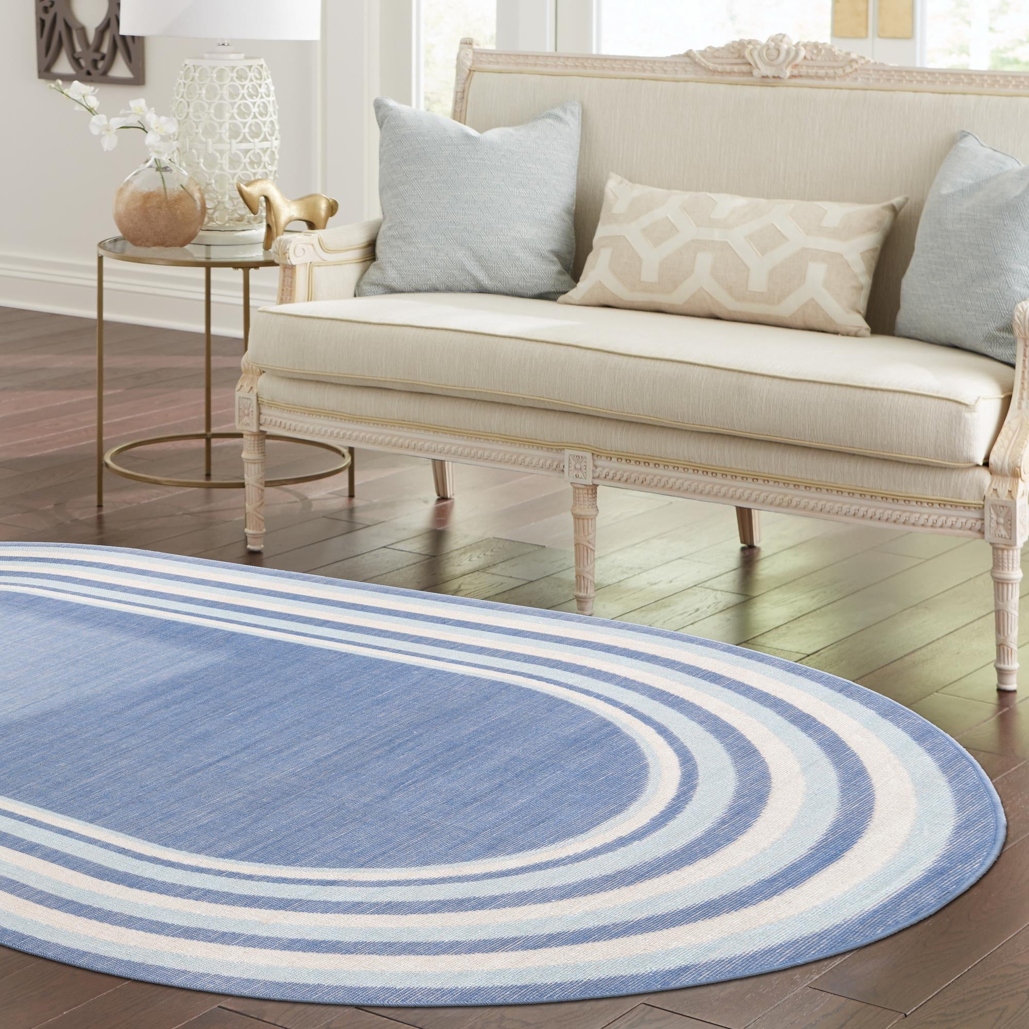 Lagoon Oasis Collection Area Rug -  Harbor