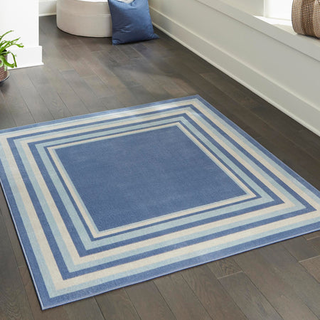 Lagoon Oasis Collection Area Rug -  Harbor