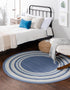 Lagoon Oasis Collection Area Rug -  Harbor