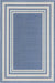 Lagoon Oasis Collection Area Rug -  Harbor Rectangle Blue Main