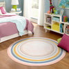 Lagoon Oasis Collection Area Rug -  Harbor Round Multi  lifestyle 126