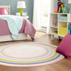 Lagoon Oasis Collection Area Rug -  Harbor Round Multi  lifestyle 131