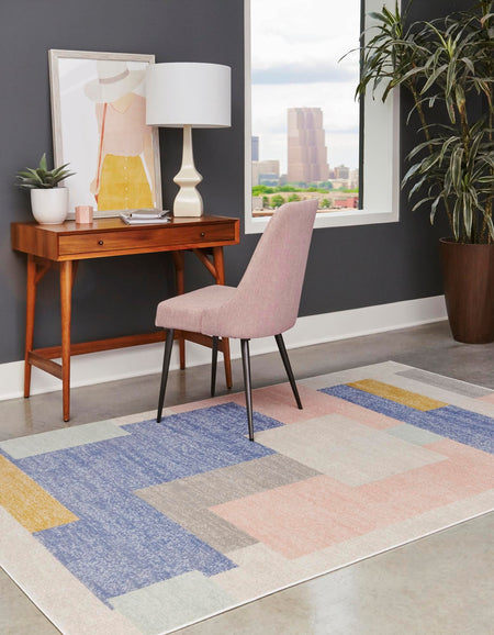 Lagoon Oasis Collection Area Rug -  Driftwood