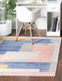 Lagoon Oasis Collection Area Rug -  Driftwood