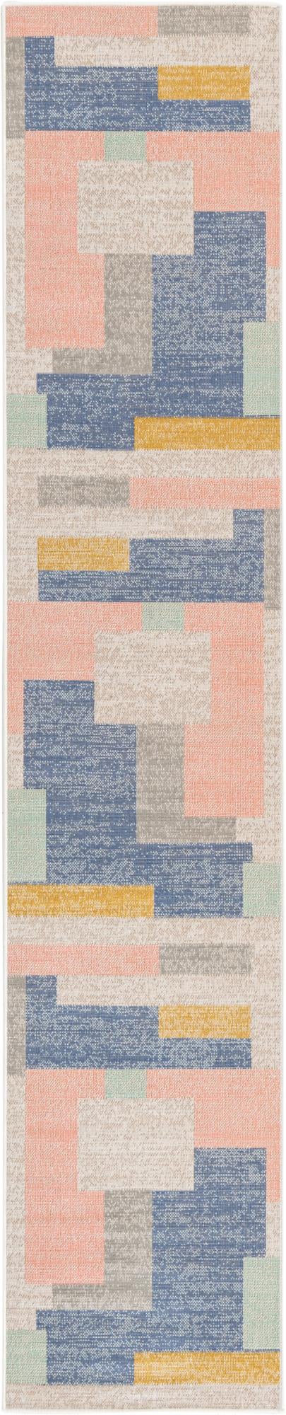 Lagoon Oasis Collection Area Rug -  Driftwood