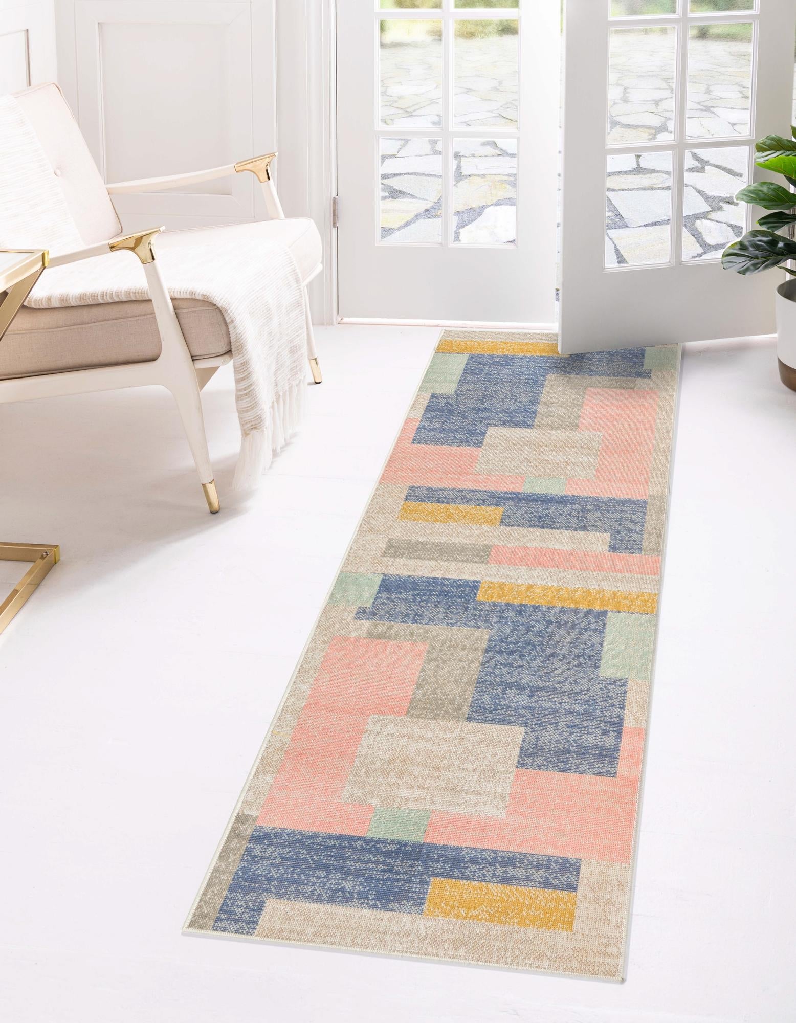 Lagoon Oasis Collection Area Rug -  Driftwood