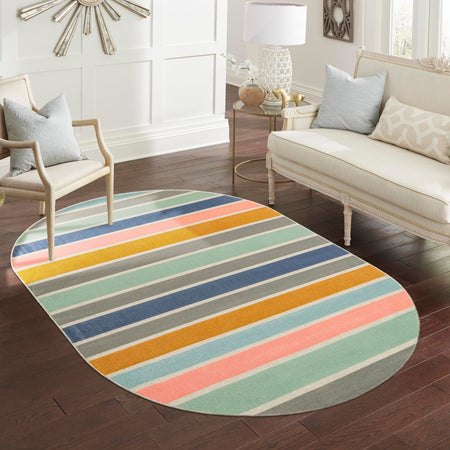 Lagoon Oasis Collection Area Rug -  Pelagic