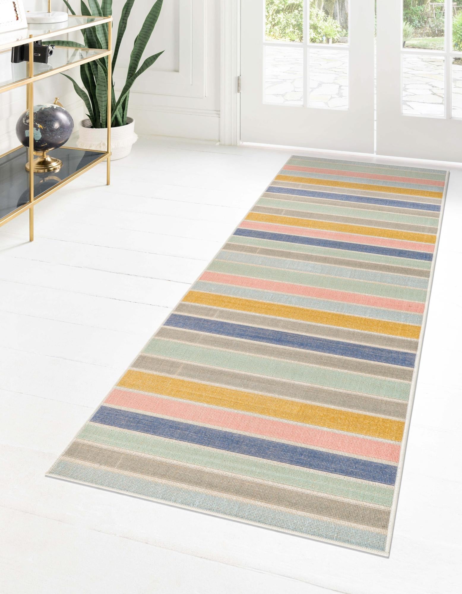 Lagoon Oasis Collection Area Rug -  Pelagic