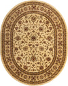 Jaipur Elegance Collection Area Rug -  Nahargarh (Cream) Oval Cream  lifestyle 19