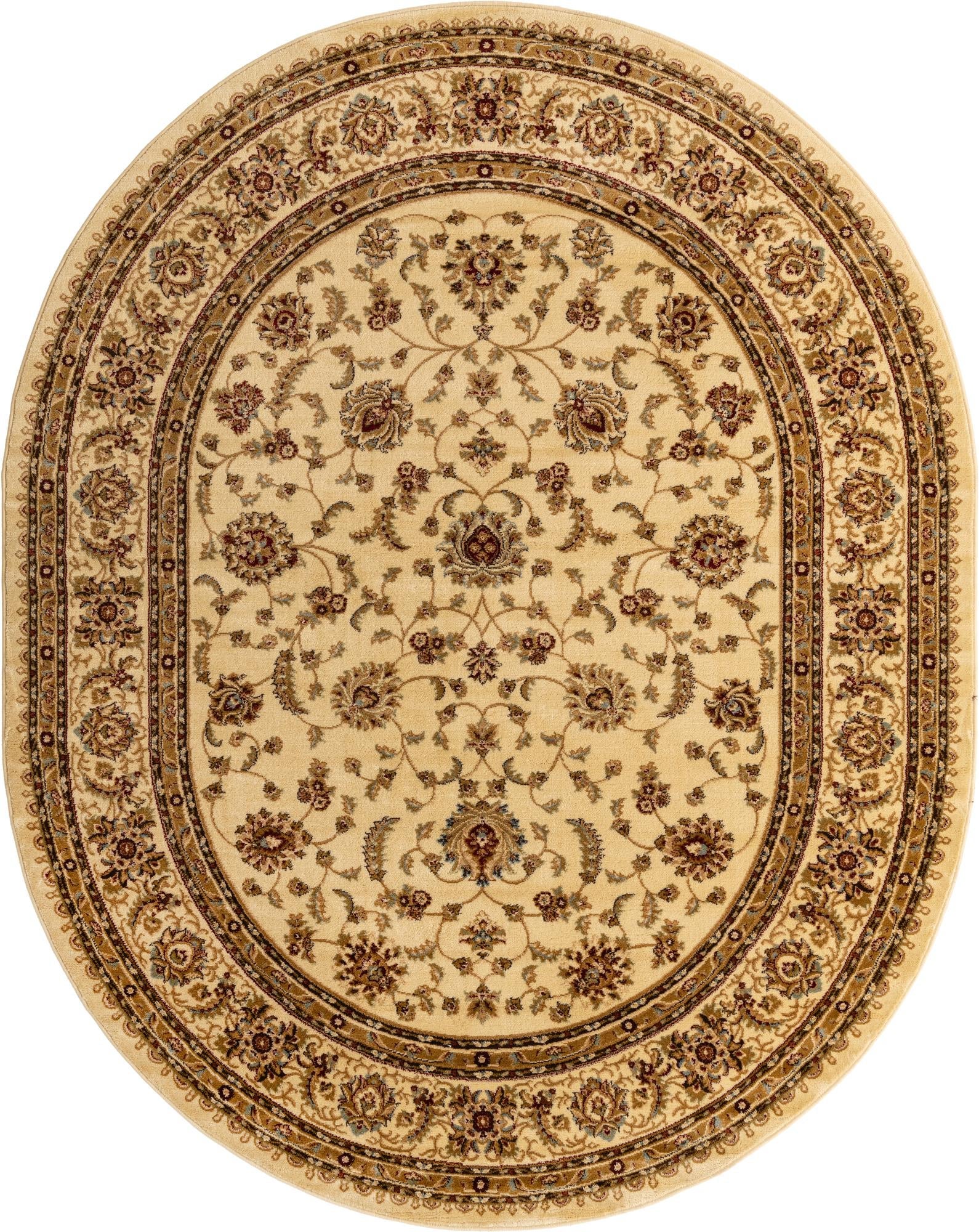 Jaipur Elegance Collection Area Rug -  Nahargarh (Cream)