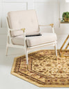 Jaipur Elegance Collection Area Rug -  Nahargarh (Cream) Octagon Cream  lifestyle 37