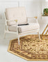 Jaipur Elegance Collection Area Rug -  Nahargarh (Cream)