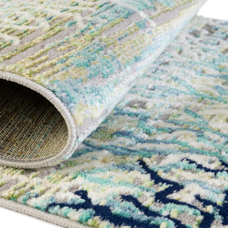 Atlantis Oasis Collection Area Rug -  Seabreeze Rectangle Blue  lifestyle 5