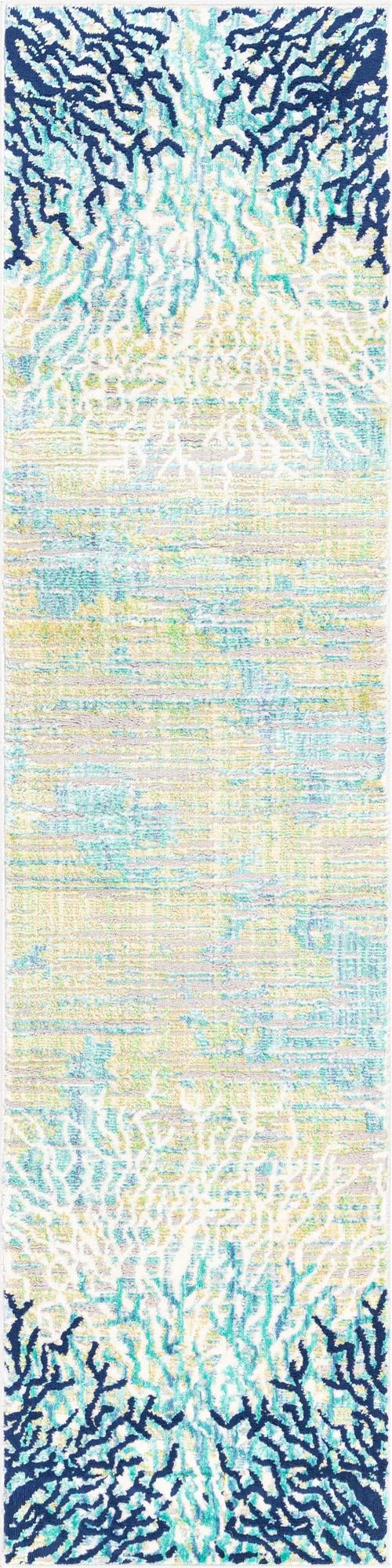 Atlantis Oasis Collection Area Rug -  Seabreeze Runner Blue  lifestyle 10