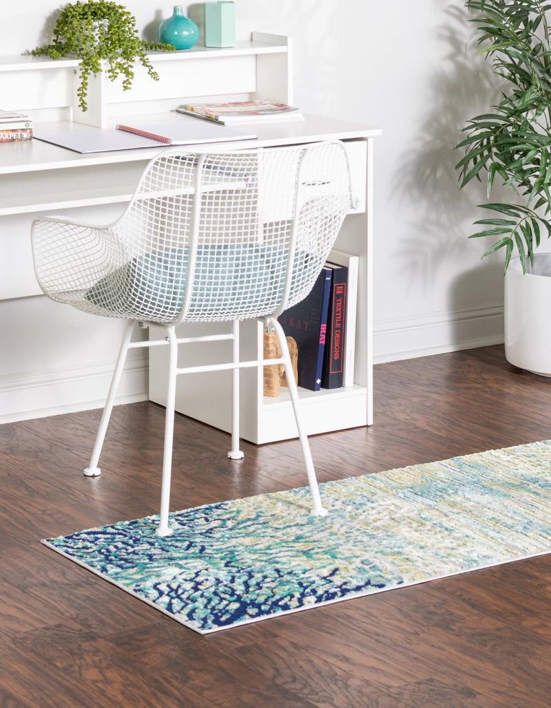 Atlantis Oasis Collection Area Rug -  Seabreeze Runner Blue  lifestyle 14