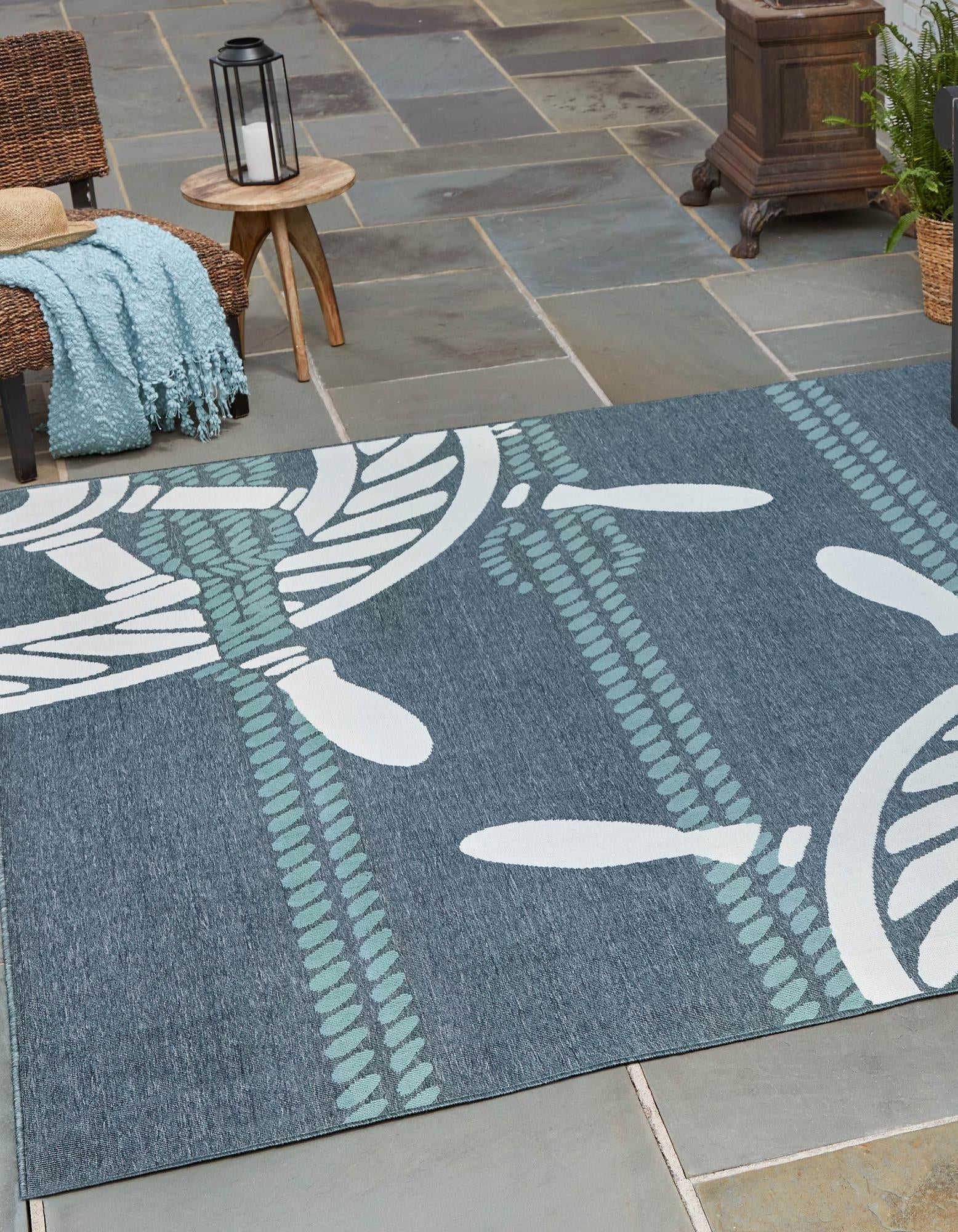 Seaside Haven Rugs Collection Area Rug - Harbor