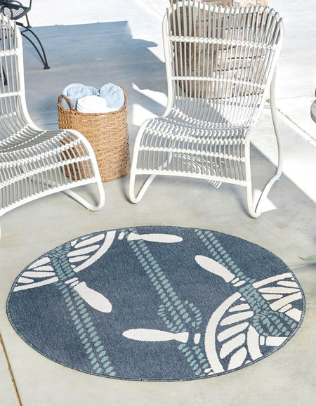 Seaside Haven Rugs Collection Area Rug - Harbor