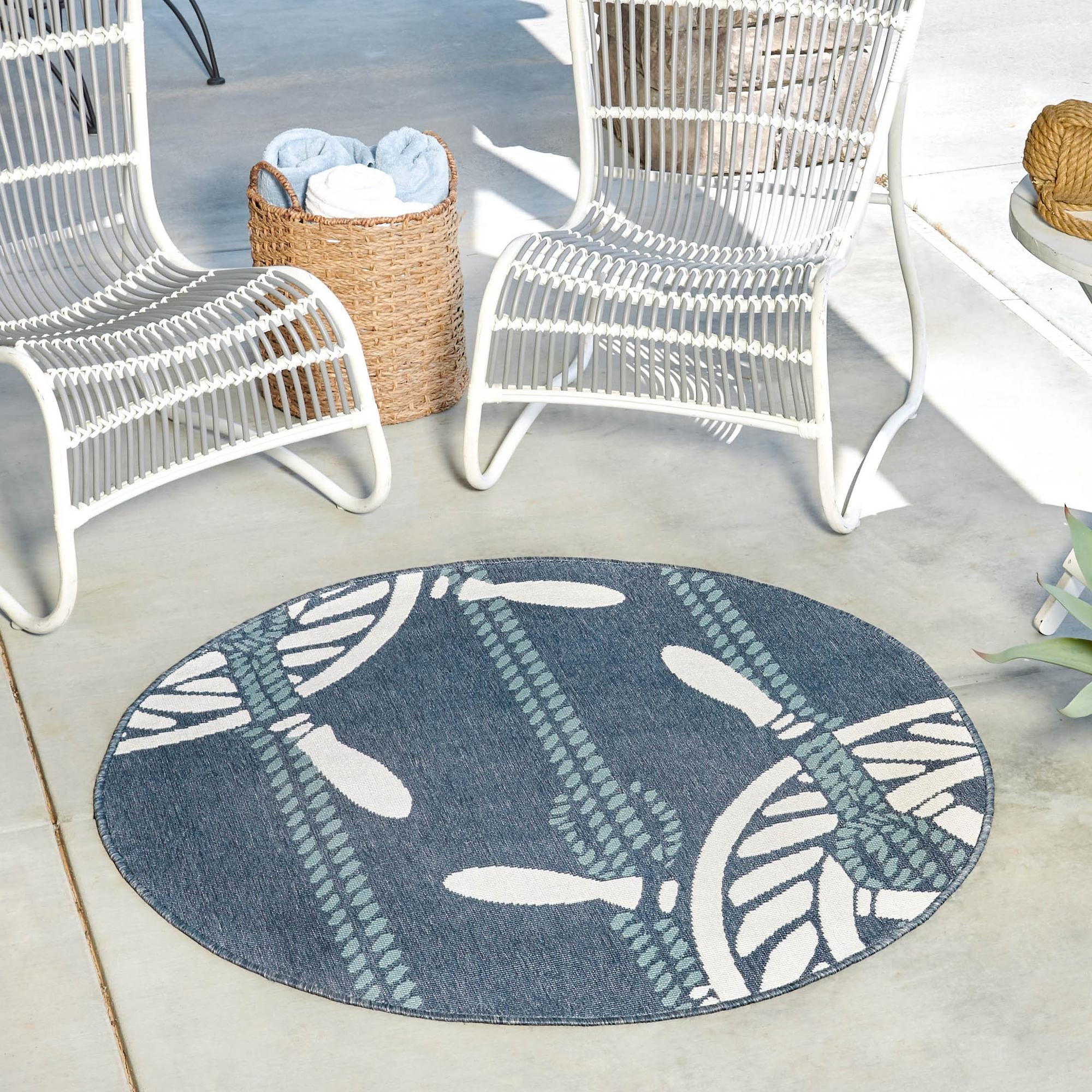 Seaside Haven Rugs Collection Area Rug - Harbor