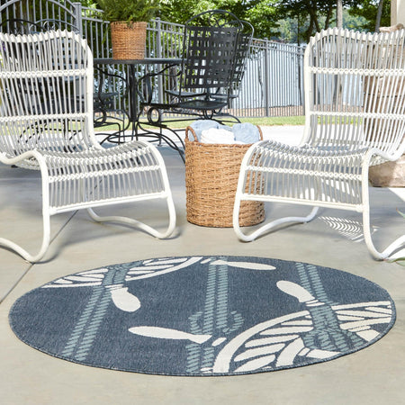 Seaside Haven Rugs Collection Area Rug - Harbor