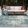 Seaside Haven Rugs Collection Area Rug -  Schooner Square Blue  lifestyle 61