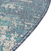 Seaside Haven Rugs Collection Area Rug -  Schooner Round Blue  lifestyle 41