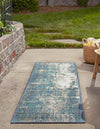 Seaside Haven Rugs Collection Area Rug -  Schooner Runner Blue  lifestyle 27