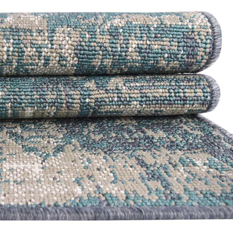 Seaside Haven Rugs Collection Area Rug -  Schooner Runner Blue  lifestyle 67