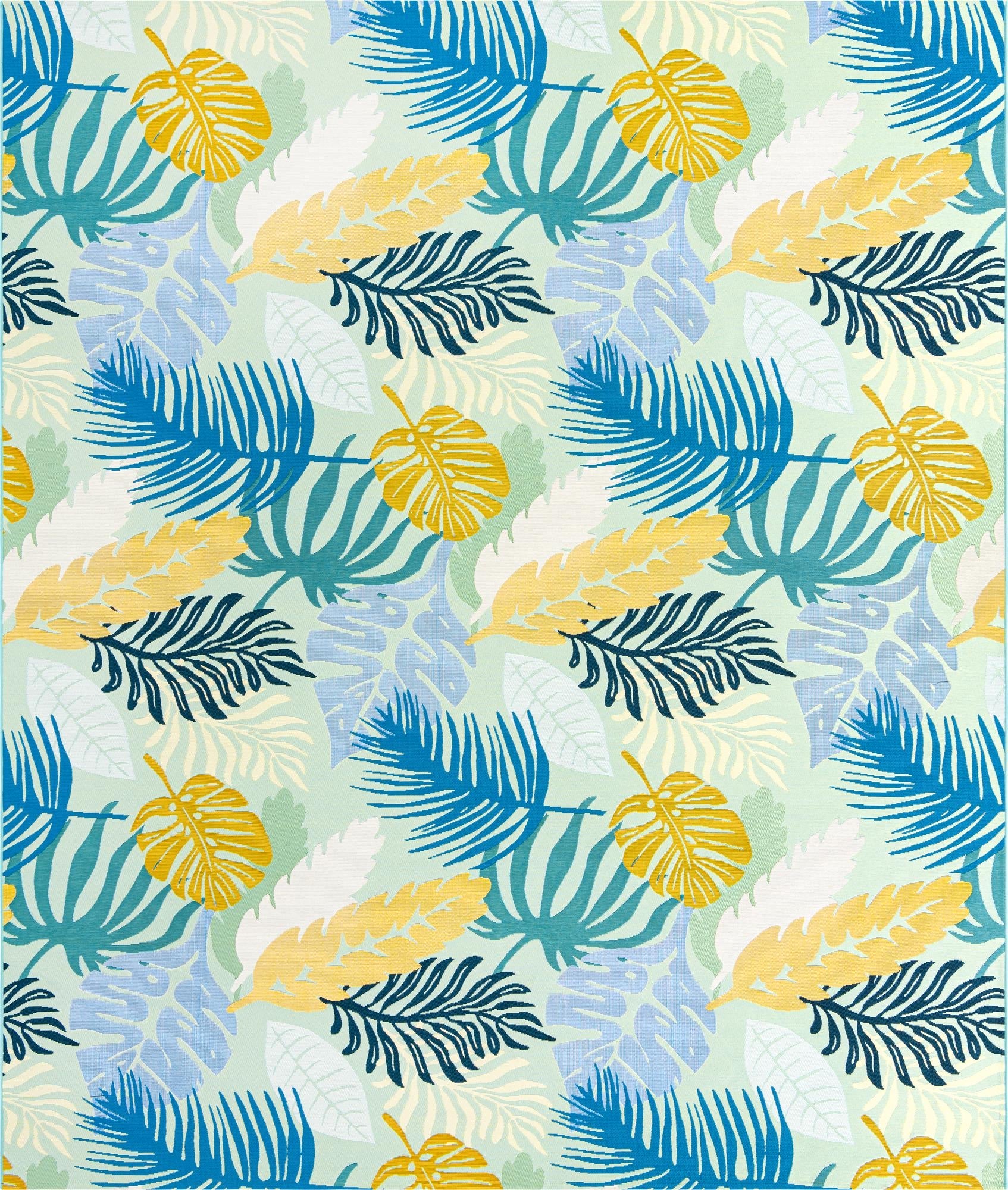 Seaside Blooms Collection Area Rug -  Sunkiss