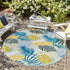 Seaside Blooms Collection Area Rug -  Sunkiss