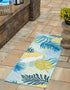 Seaside Blooms Collection Area Rug -  Sunkiss