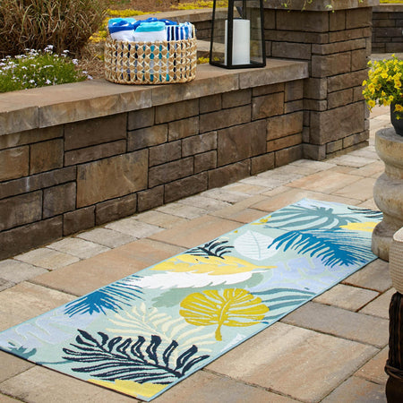 Seaside Blooms Collection Area Rug -  Sunkiss