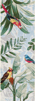 Seaside Blooms Collection Area Rug -  Tropic