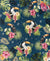 Garden Terrace Escape Collection Area Rug -  Leaf Rectangle Multi Main