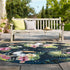 Seaside Blooms Collection Area Rug -  Leaf