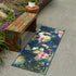 Seaside Blooms Collection Area Rug -  Leaf