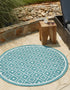 Seaside Lattice Collection Area Rug - Brighton