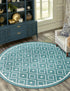 Seaside Lattice Collection Area Rug - Brighton