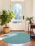 Seaside Lattice Collection Area Rug - Brighton