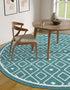 Seaside Lattice Collection Area Rug - Brighton