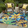 Garden Terrace Escape Collection Area Rug -  Grove Square Multi  lifestyle 81