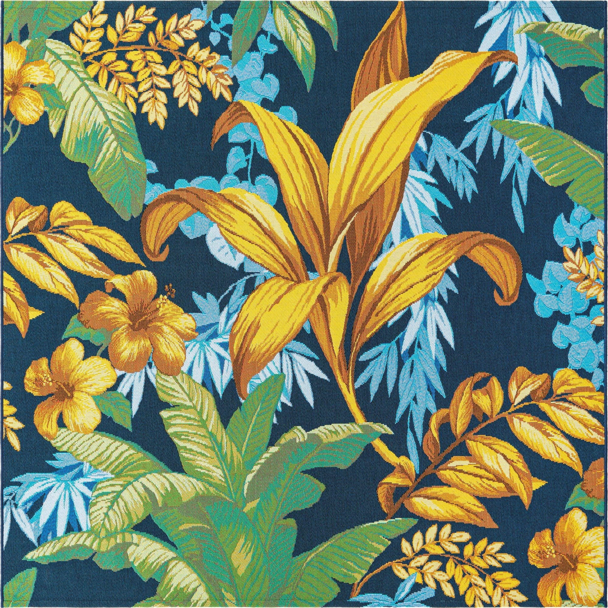 Seaside Blooms Collection Area Rug -  Grove