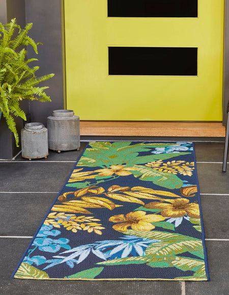 Seaside Blooms Collection Area Rug -  Grove