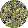 Garden Terrace Escape Collection Area Rug -  Lotus Round Green  lifestyle 17