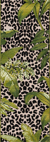 Garden Terrace Escape Collection Area Rug -  Lotus Runner Green  lifestyle 18