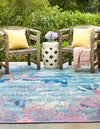 Seaside Haven Rugs Collection Area Rug - Marina Rectangle Multi  lifestyle 3