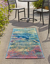 Seaside Haven Rugs Collection Area Rug - Marina Runner Multi  lifestyle 19