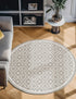 Seaside Lattice Collection Area Rug - Brighton