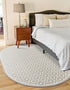 Seaside Lattice Collection Area Rug - Brighton