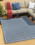 Seaside Lattice Collection Area Rug - Brighton