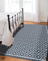 Seaside Lattice Collection Area Rug - Brighton